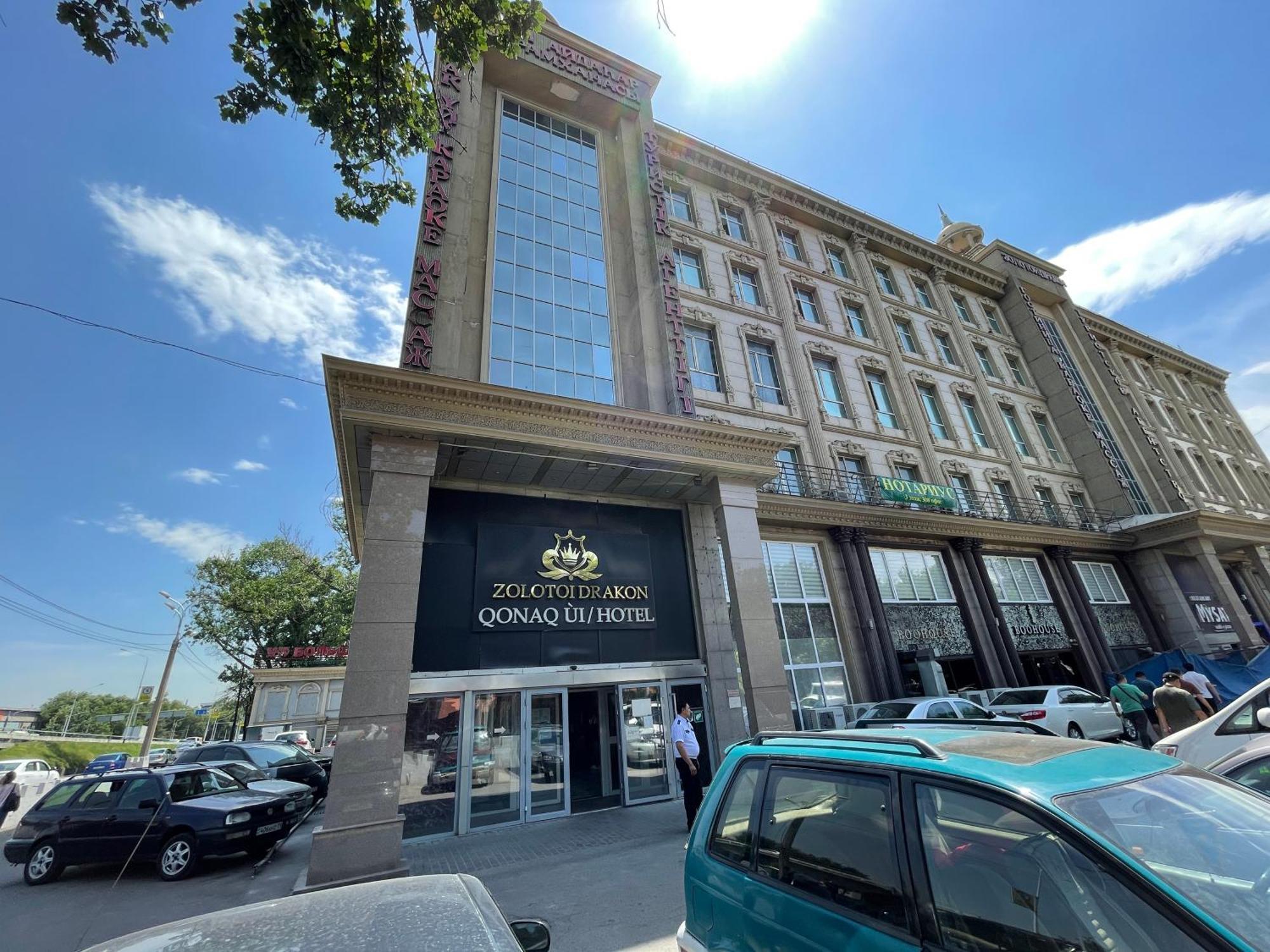 Zolotoi Drakon Hotel Almaty Exterior photo